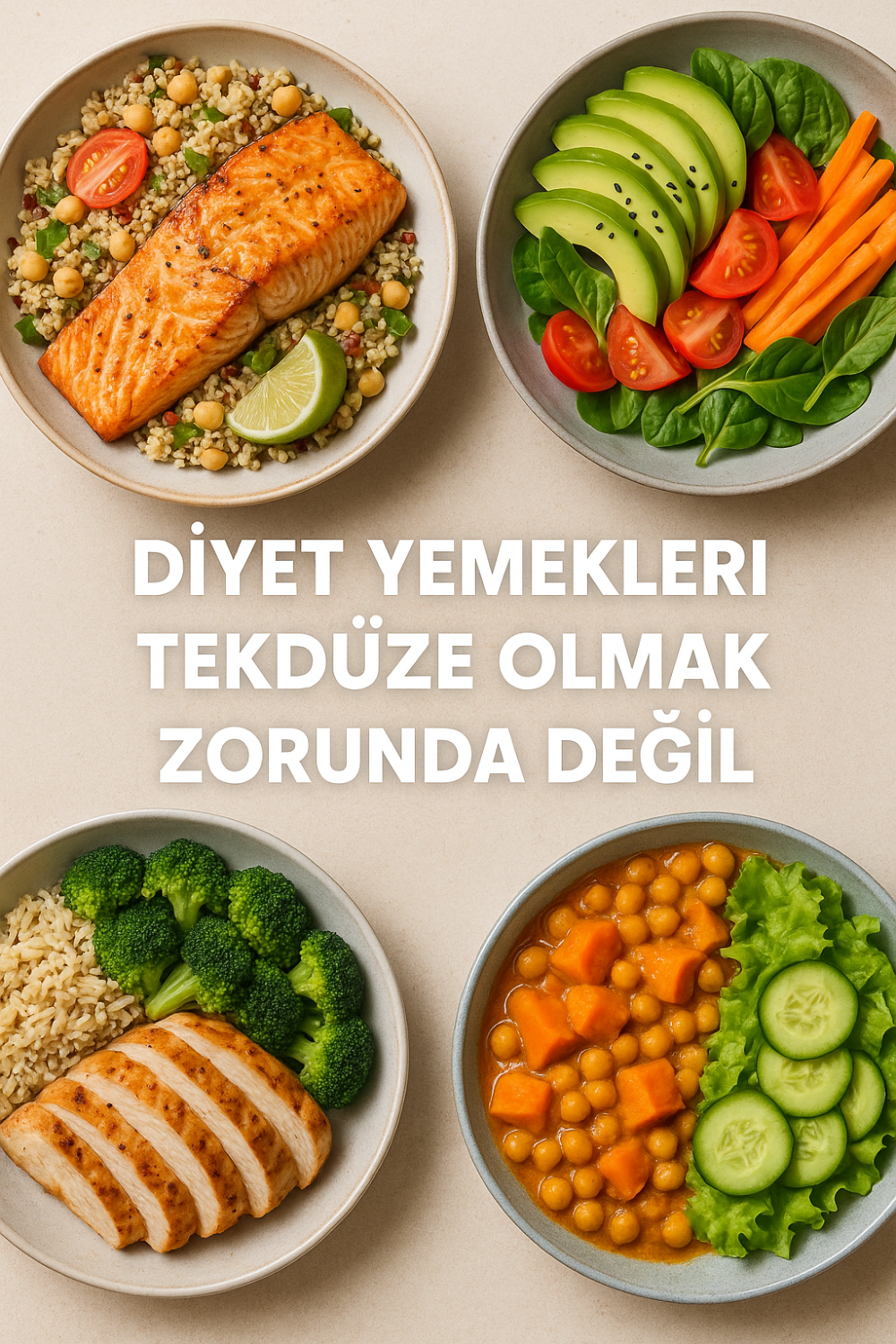Diyet Yemekleri Neden Tekdüze Olmak Zorunda Değil?